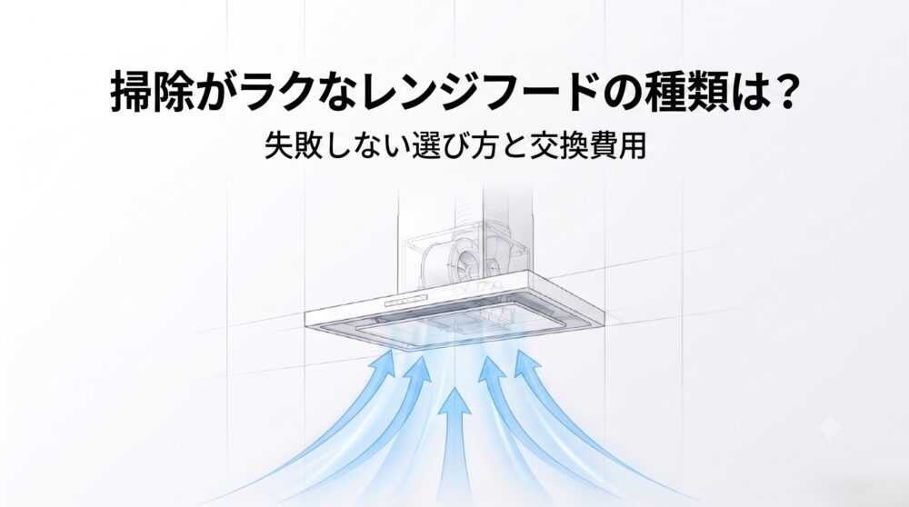 台所換気設備の完全攻略指南(失敗しない選び方から交換時期の見極めまで)と書かれたタイトル画像