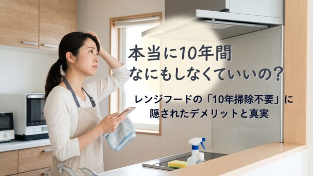本当に10年間なにもしなくていいの？と疑問に思っている画像